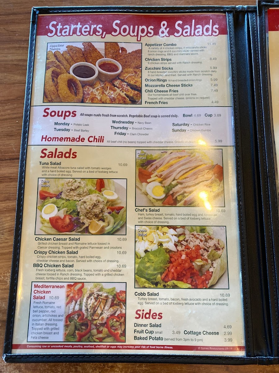 Menu Spires Restaurant-10